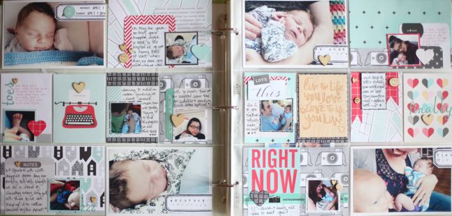 project life scrapbook pages by shimelle laine @ shimelle.com
