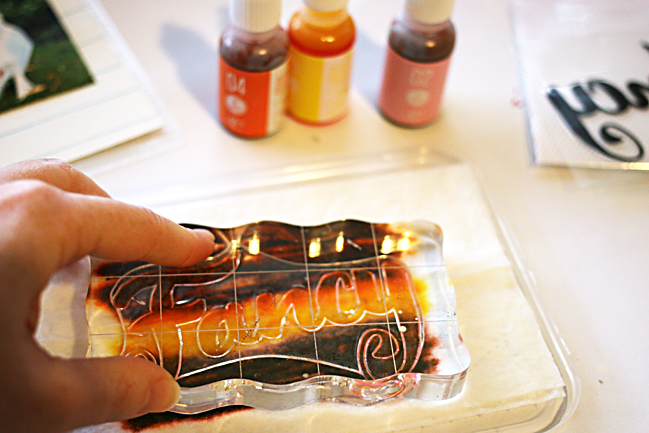 techniques with ink refillers:: a scrapbooking tutorial by natalie elphinstone @ shimelle.com