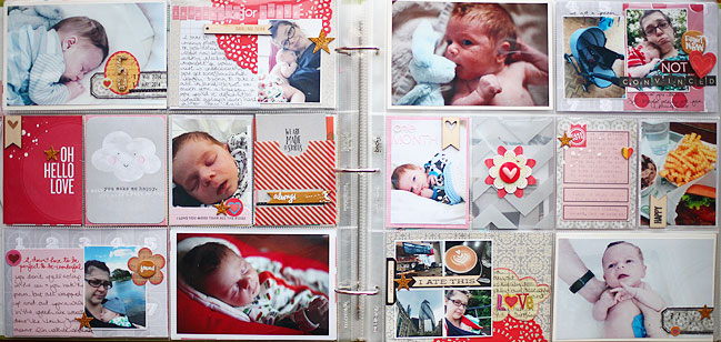 project life baby book pages by shimelle laine @ shimelle.com