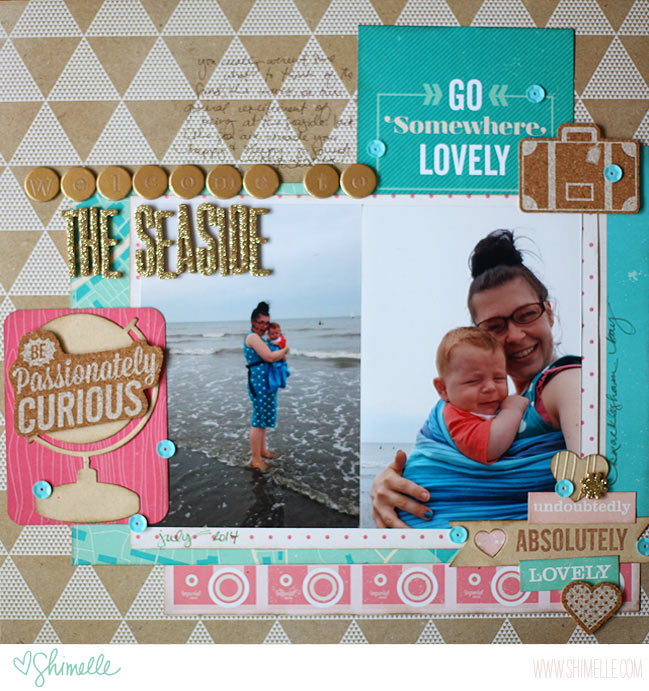 scrapbook page by shimelle laine @ shimelle.com