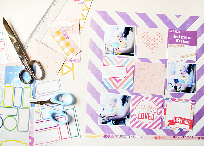 all things colour:: a scrapbooking tutorial by ewa kujawska @ shimelle.com