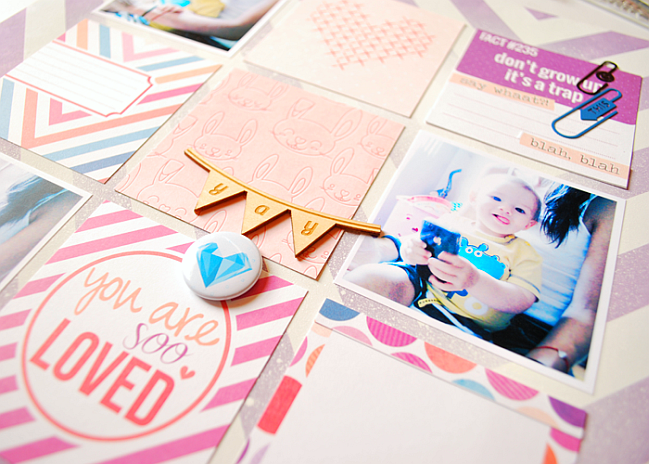 all things colour:: a scrapbooking tutorial by ewa kujawska @ shimelle.com