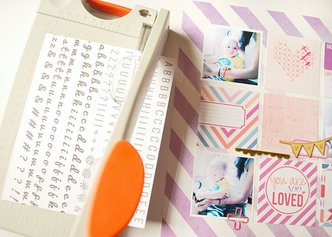 all things colour:: a scrapbooking tutorial by ewa kujawska @ shimelle.com