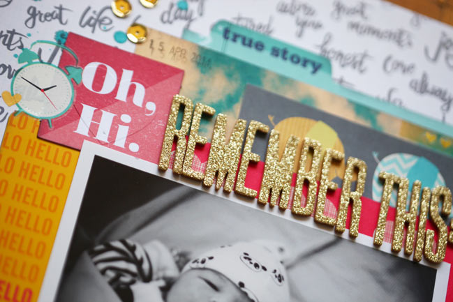 scrapbook page by shimelle laine @ shimelle.com