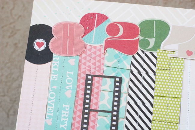five ideas for scrapbooking with shimelle patterned papers by Becki Adams @ shimelle.com