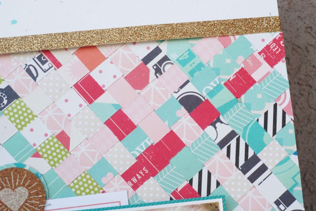 five ideas for scrapbooking with shimelle patterned papers by Becki Adams @ shimelle.com