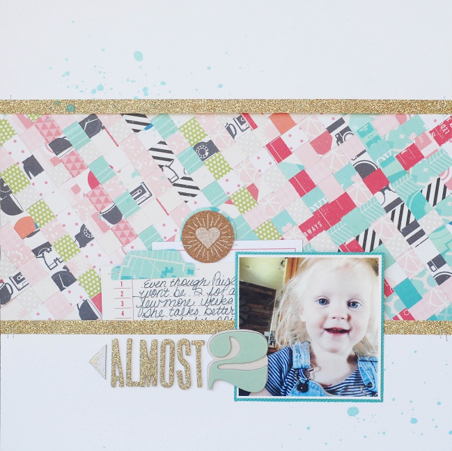 five ideas for scrabooking with shimelle patterned papers by Becki Adams  @ shimelle.com