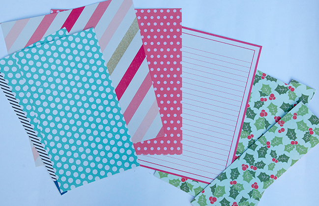 christmas papers: a scrapbooking tutorial by cara vincens @ shimelle.com