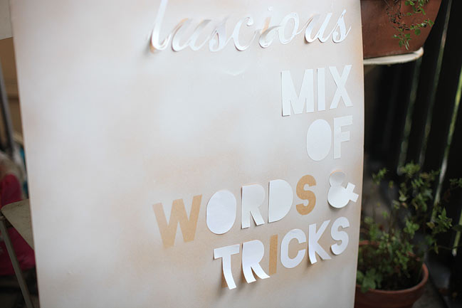 decorating with scrapbook supplies