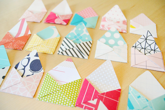 mini paper envelopes with shimelles collection: a tutorial by paige evans @ shimelle.com