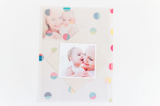 a vellum photo layout with the shimelle collection: a scrapbooking tutorial by erin stewart @ shimelle.com