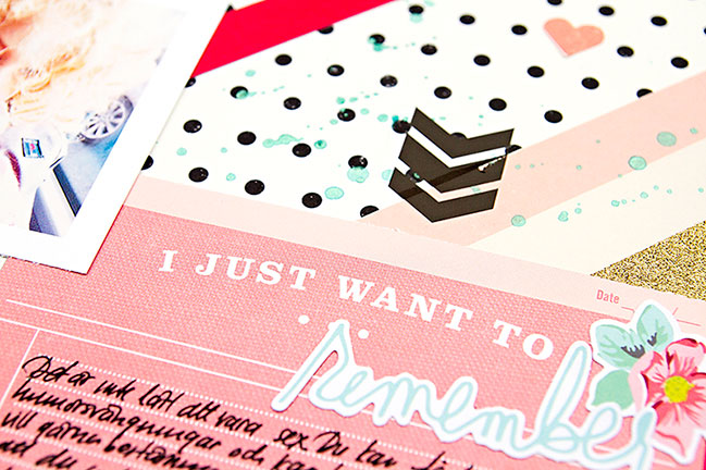 scrapbook page by Aleksandra Gadji @ shimelle.com