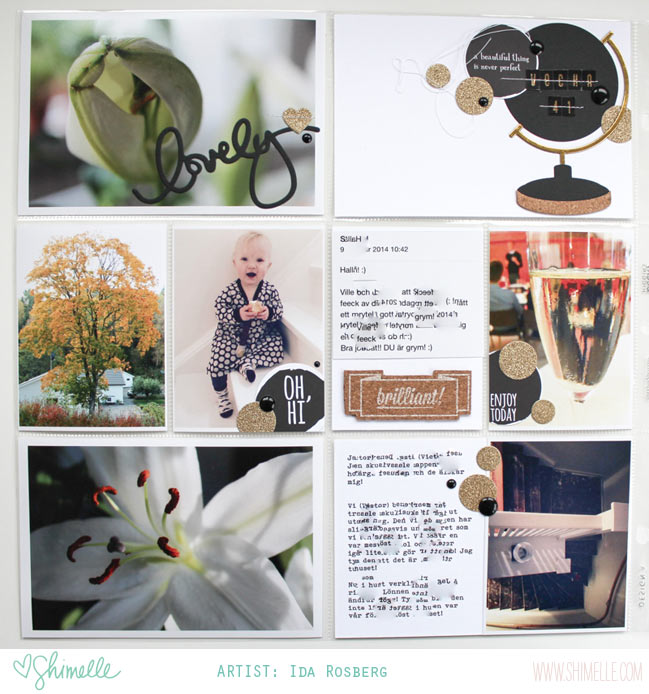 scrapbook page by Ida Rosberg @ shimelle.com