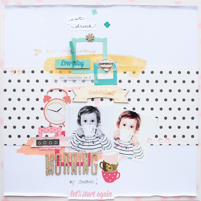 scrapbook page by steffi @ shimelle.com