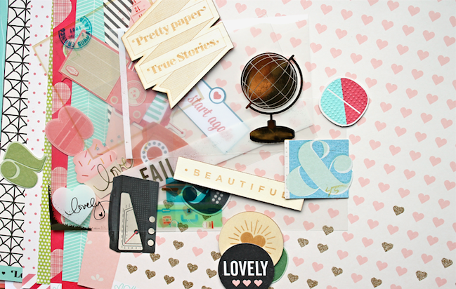 five ideas with photo overlays by Angie Gutshall @ shimelle.com