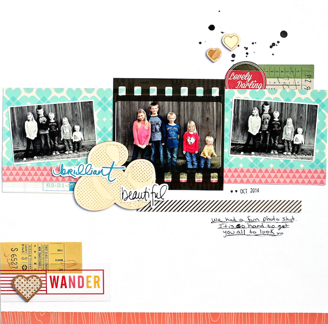five ideas with photo overlays by Angie Gutshall @ shimelle.com