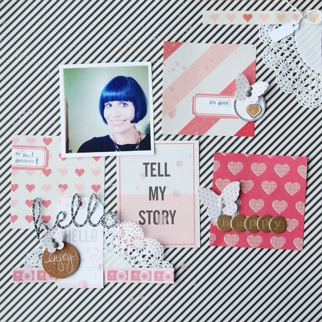 five ideas for scrapbooking with the shimelle collection by lilith eeckels @ shimelle.com