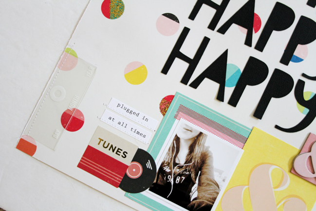 five idea for scrapbooking with creative titles by gina lideros @ shimelle.com