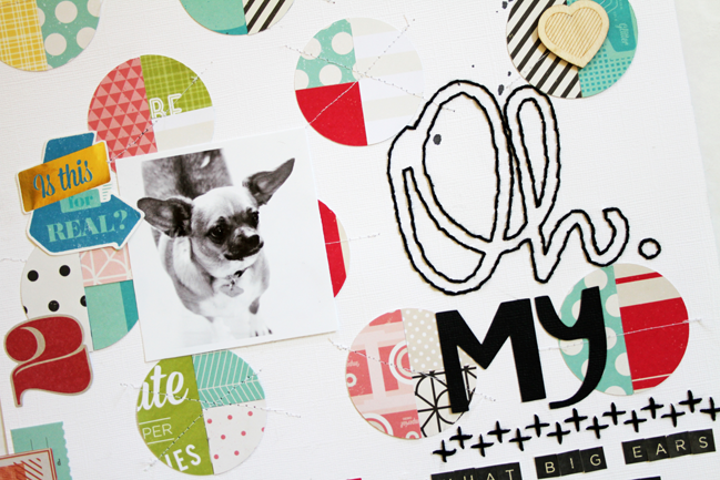 five idea for scrapbooking with creative titles by gina lideros @shimelle.com