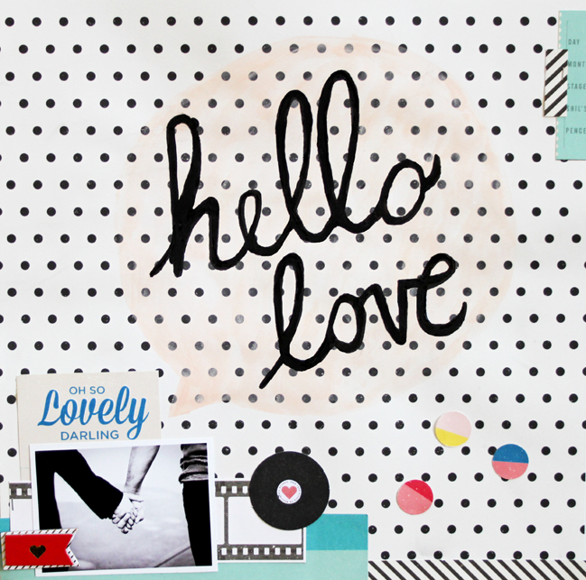 five idea for scrapbooking with creative titles by gina lideros @ shimelle.com