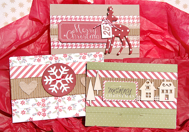 creating christmas gift card wallets by madeline fox @ shimelle.com