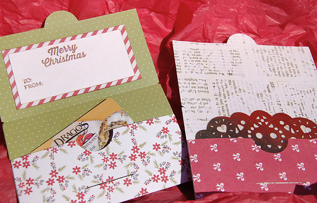 creating christmas gift card wallets by madeline fox @ shimelle.com