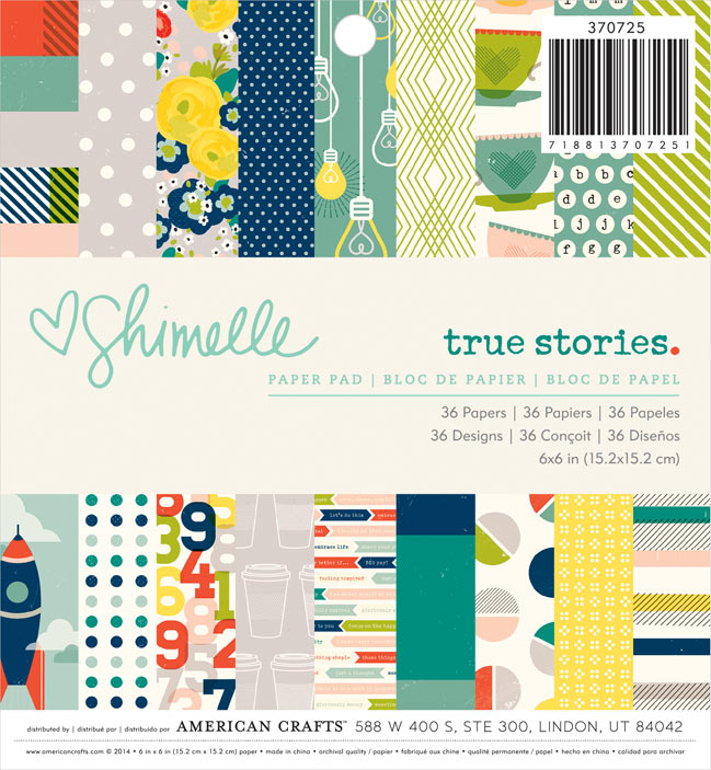 true stories collection - scrapbooking & paper craft supplies from shimelle and american crafts