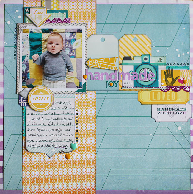 scrapbook page by shimelle laine @ shimelle.com