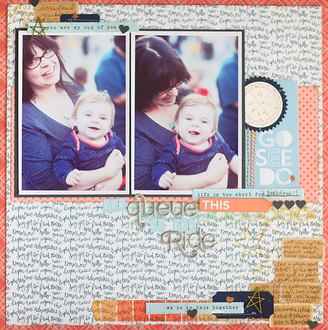 disney scrapbook page by shimelle laine @ shimelle.com