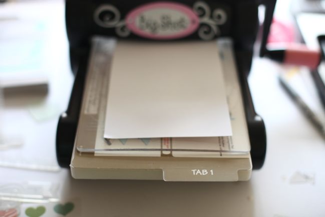 how to use letterpress plates with the big shot @ shimelle.com