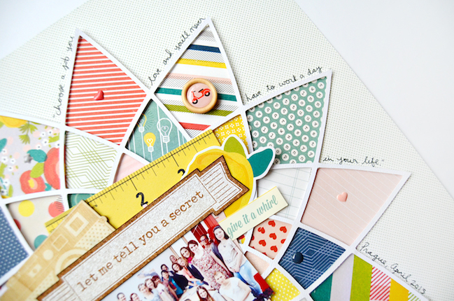 die cut shapes using the true stories collection with paige evans @ shimelle.com