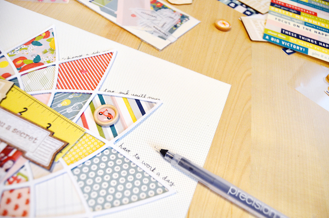 die cut shapes using the true stories collection with paige evans @ shimelle.com