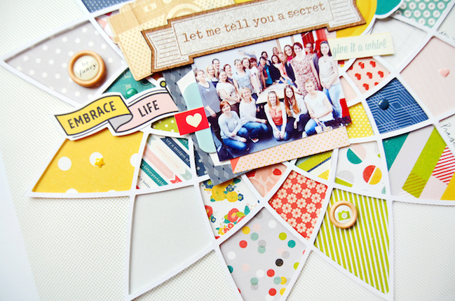 die cut shapes using the true stories collection with paige evans @ shimelle.com