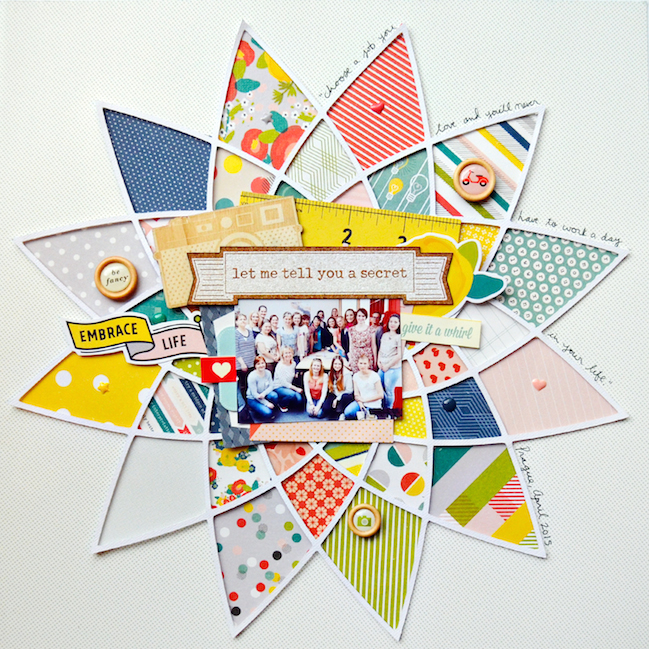 die cut shapes using the true stories collection with paige evans @ shimelle.com