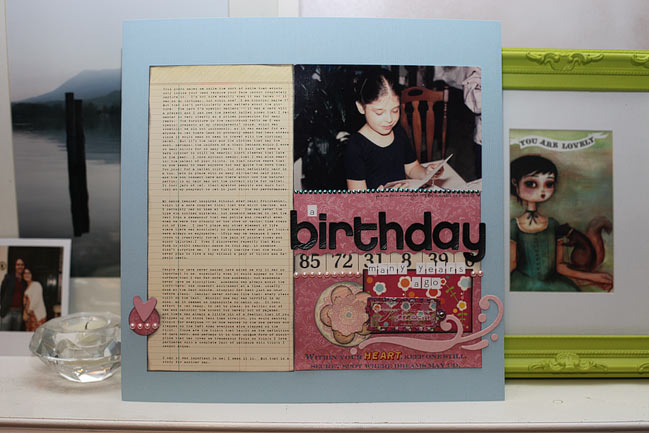 scrapbook page