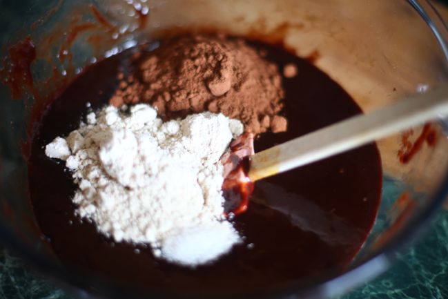 Gluten-Free Black Forest Brownies inspired by the Great British Bake Off @ shimelle.com