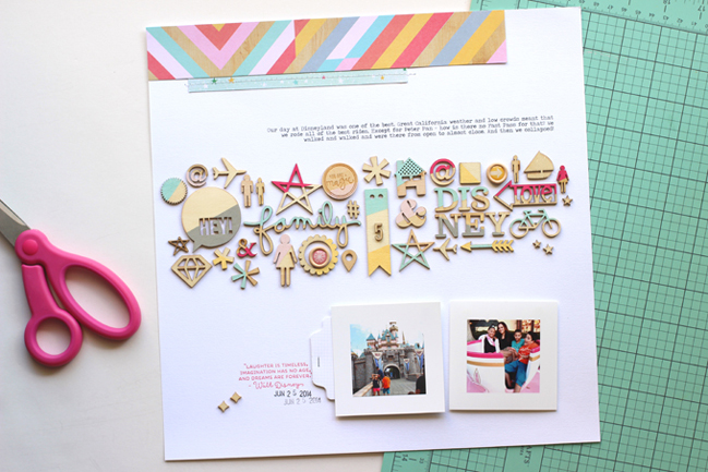 From Inked Hearts to Painted Wood Veneer :: Scrapbooking with guest Nancy Damiano @ shimelle.com