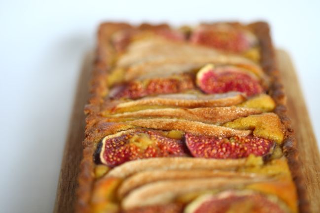 Gluten-Free Frangipane with Figs, Pears, and Ginger - inspired by the Bake Off #gbbo @ shimelle.com
