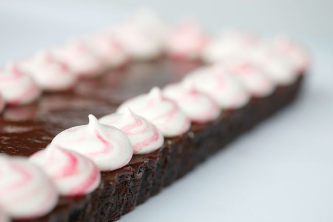 Gluten-Free Chocolate Peppermint Tart - Inspired by the Bake Off #gbbo @ shimelle.com