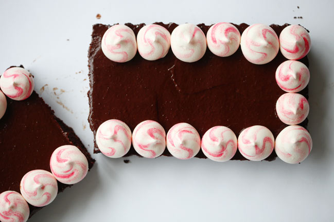Gluten-Free Chocolate Peppermint Tart - Inspired by the Bake Off #gbbo @ shimelle.com