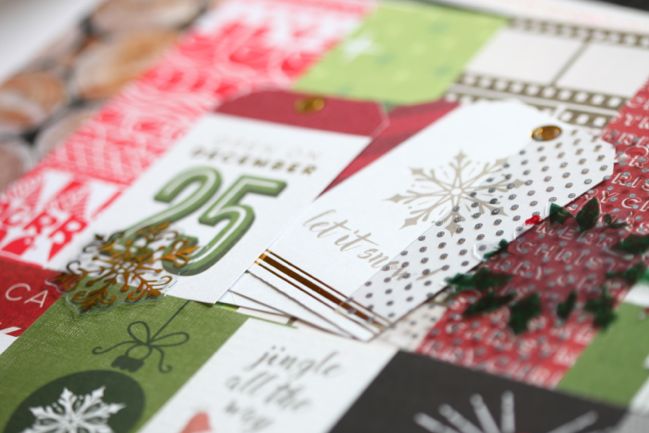 Christmas in a Box 2015 scrapbooking kit @ shimelle.com