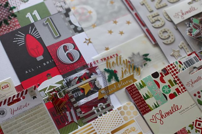 Christmas scrapbooking kit @ shimelle.com