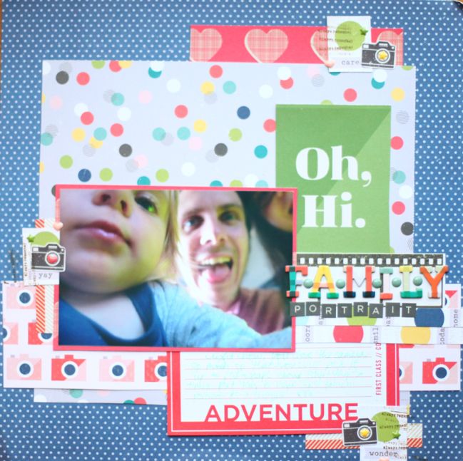 scrapbook page by shimelle laine @ shimelle.com