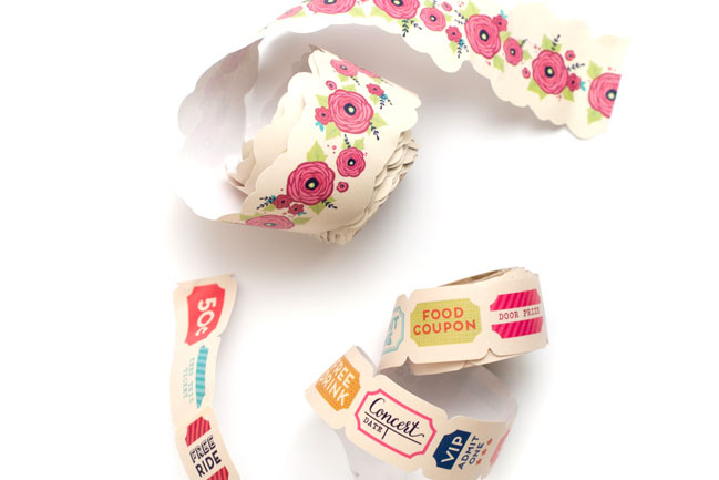 shaped washi tape - Starshine Scrapbooking Collection from Shimelle & American Crafts @ shimelle.com