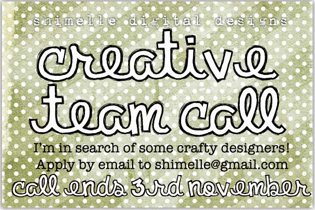 digital scrapbooking creative team call