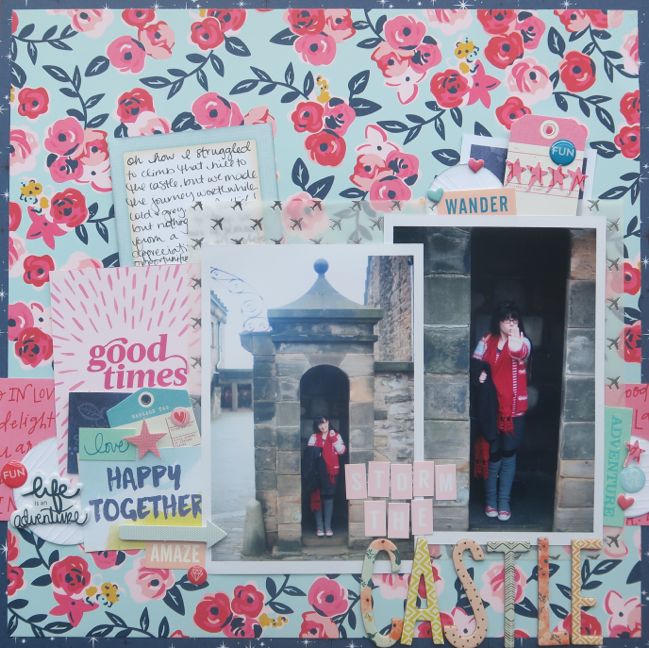 scrapbook page by shimelle laine @ shimelle.com