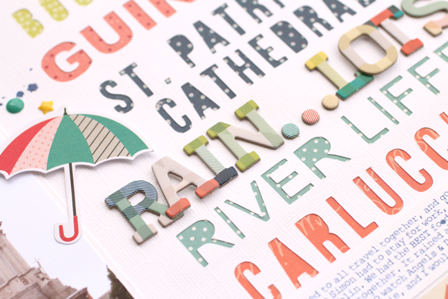 weekly challenge: use lots of letters // layout by Meghann Andrew