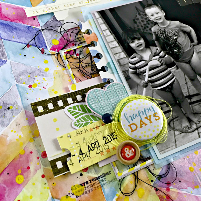 weekly challenge: black and white photos  // layout by Melinda Sweetman