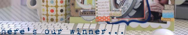 winner of free online scrapbooking class