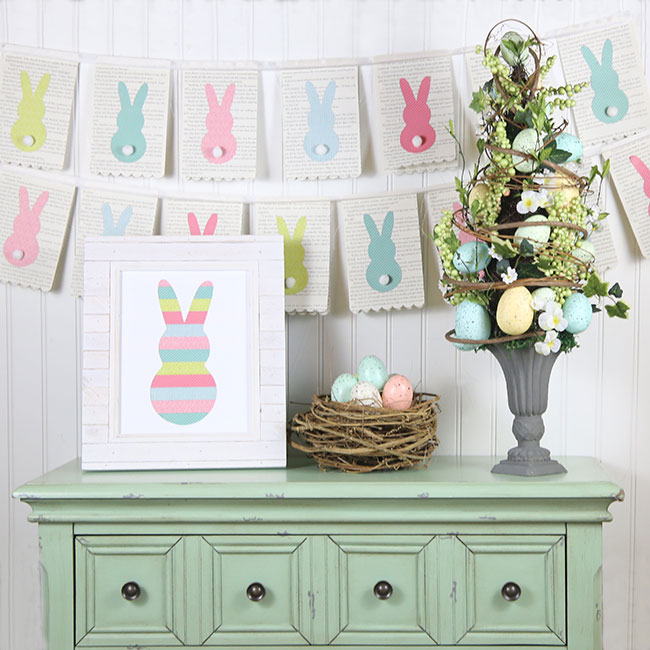 Easter decor by Gina Lideros